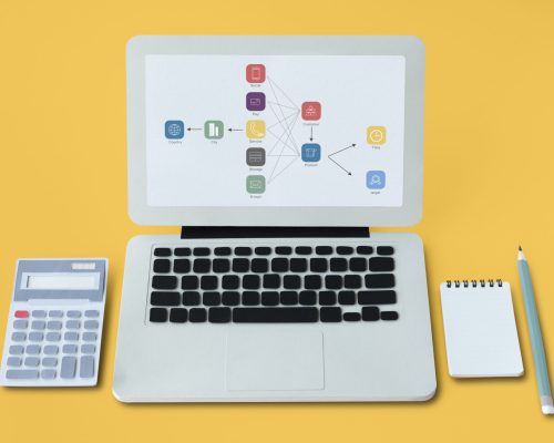 Analysis Model Flow Chart Icon