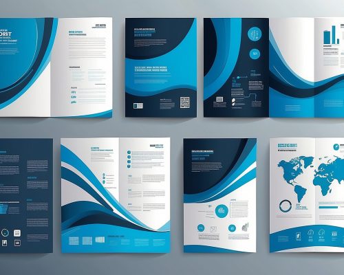 Template vector design for Brochure, AnnualReport, Magazine, Poster, Corporate